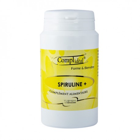 Spiruline 120 gélules 405 mg qualité supérieure